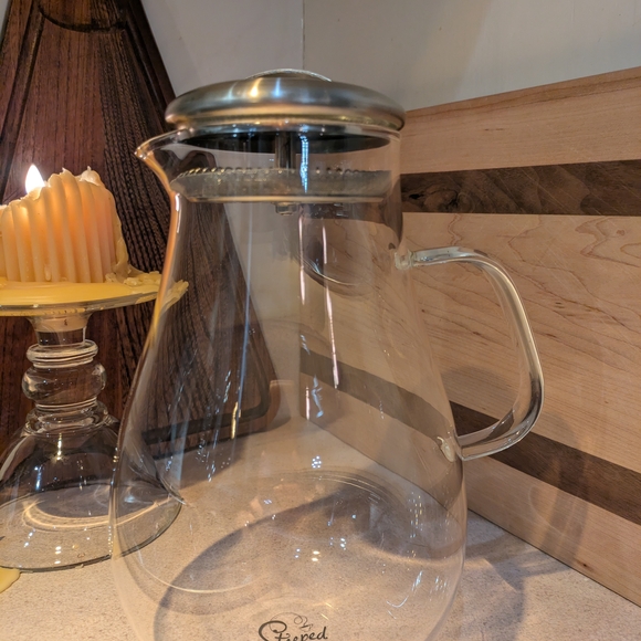 Glass Pitcher with Citrus Design - Picture 5 of 6